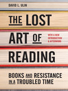 Cover image for The Lost Art of Reading